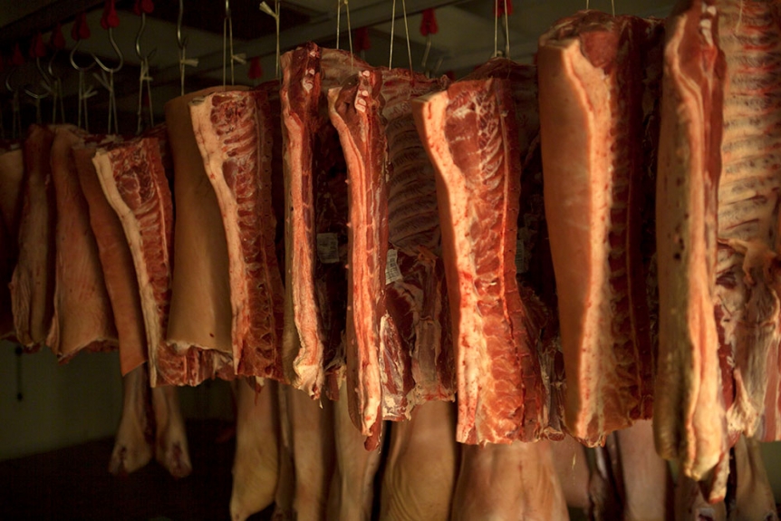 Cariani - La produzione della porchetta umbra di Bevagna