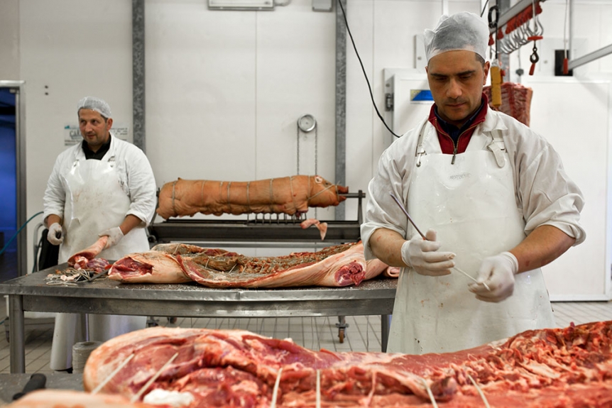 Cariani - La porchetta di maiale umbra produzione nell